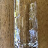 6 Long drink glasses relief glass oval bubbles Pernod