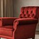 Vintage Pair of Upholstered Armchairs — First Half of the 20th Century