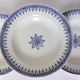 3 vintage hollow plates of St Amand primax model 211237