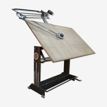 Table d'architecte "UNIC" réglable 1950
