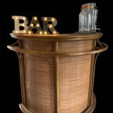 Bar rotin vintage