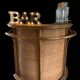Bar rotin vintage