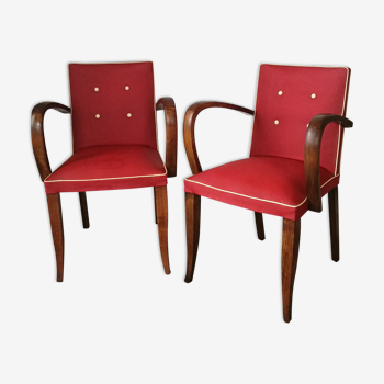 Pair of vintage Bridge chairs