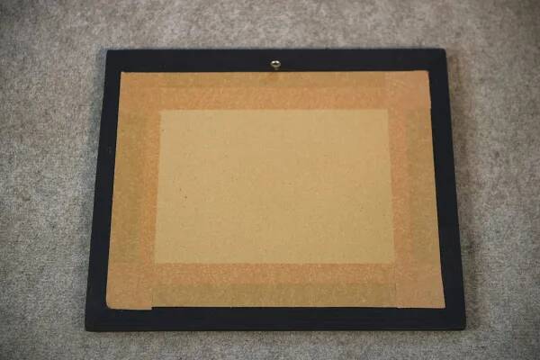 Painting/sanguine by Lucien Vignolle after Modigliani 1990’s