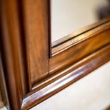 Set of Antique Louis Philippe Mirror and Console Table, 1890s