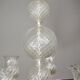 Venini ceiling lamp in Murano glass, 1950
