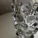 Vintage bubble crystal vase