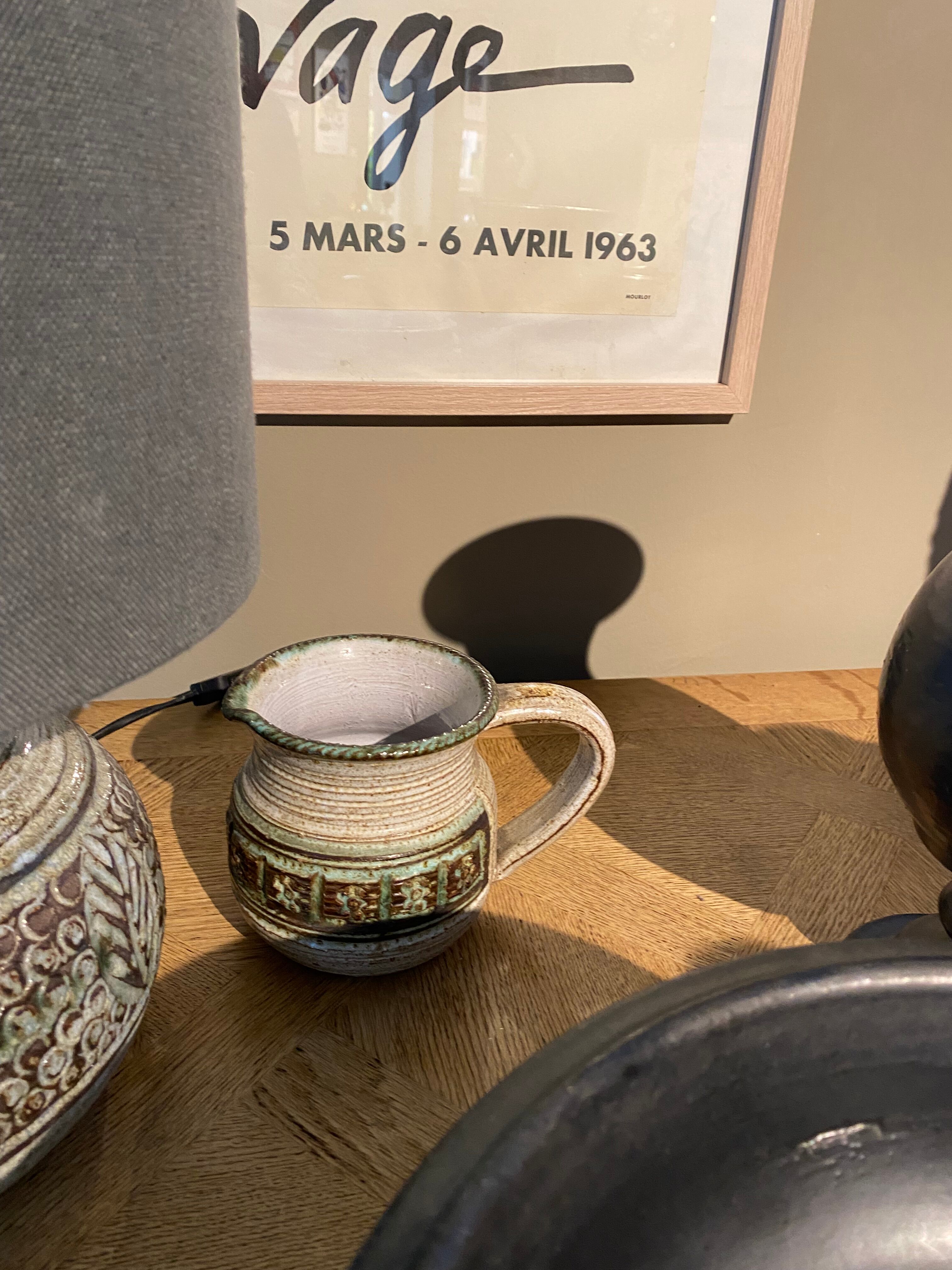 Giraud ceramic pitcher