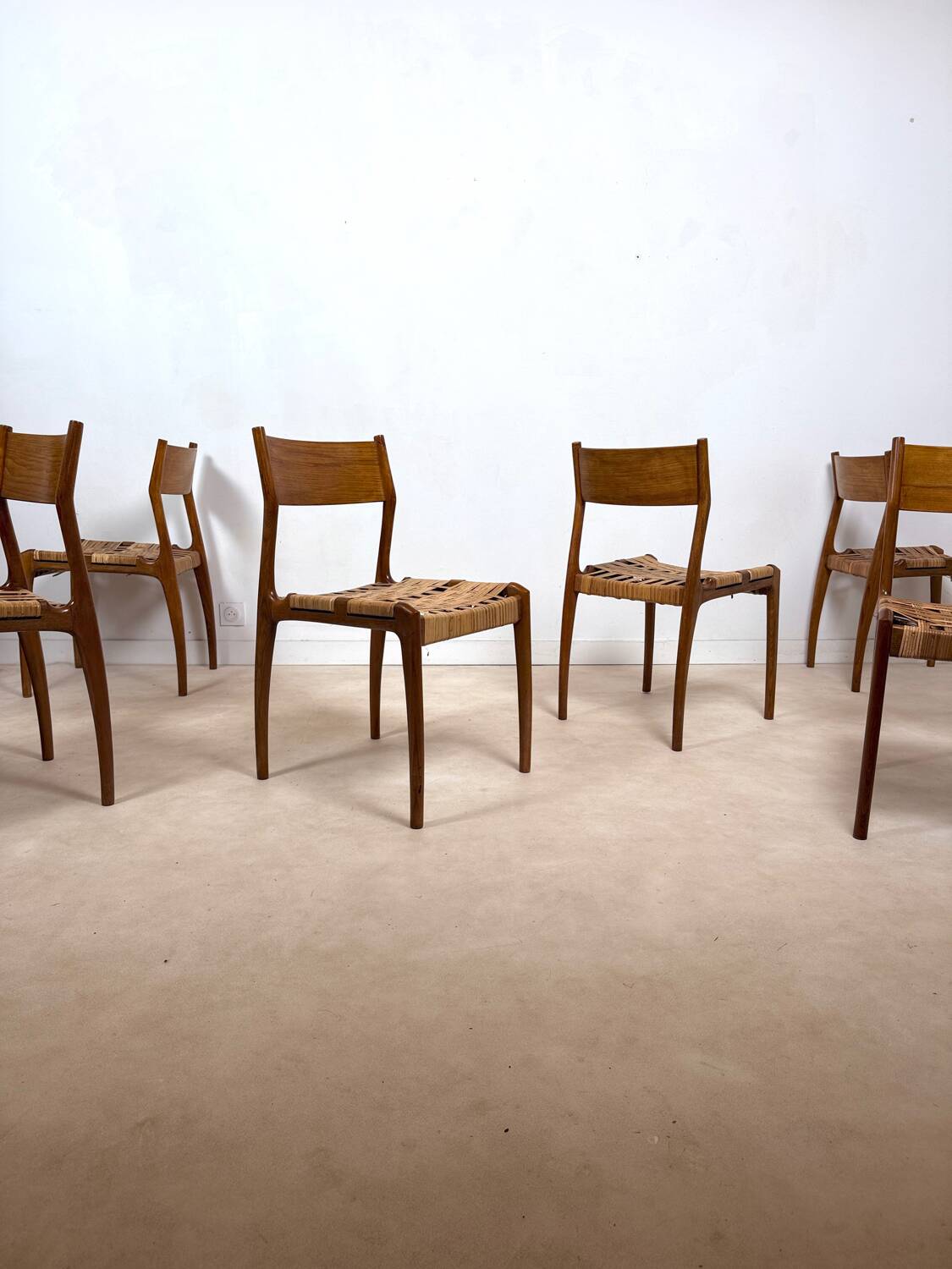 Set of 6 Gessef chairs model "Havana"