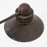 Pair of Nyhavn copper exterior wall lights by Louis Poulsen
