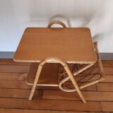 Rattan coffee table