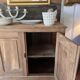 Solid wood sideboard