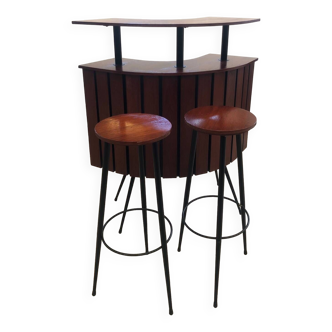 1950s cocktail bar