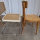 Set of 4 Mix & Match Dining Chairs with Cane Seat / Mid-Century Dining Furn