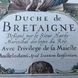 Map of the Duchy of Brittany
