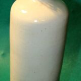 Glazed terracotta bottle