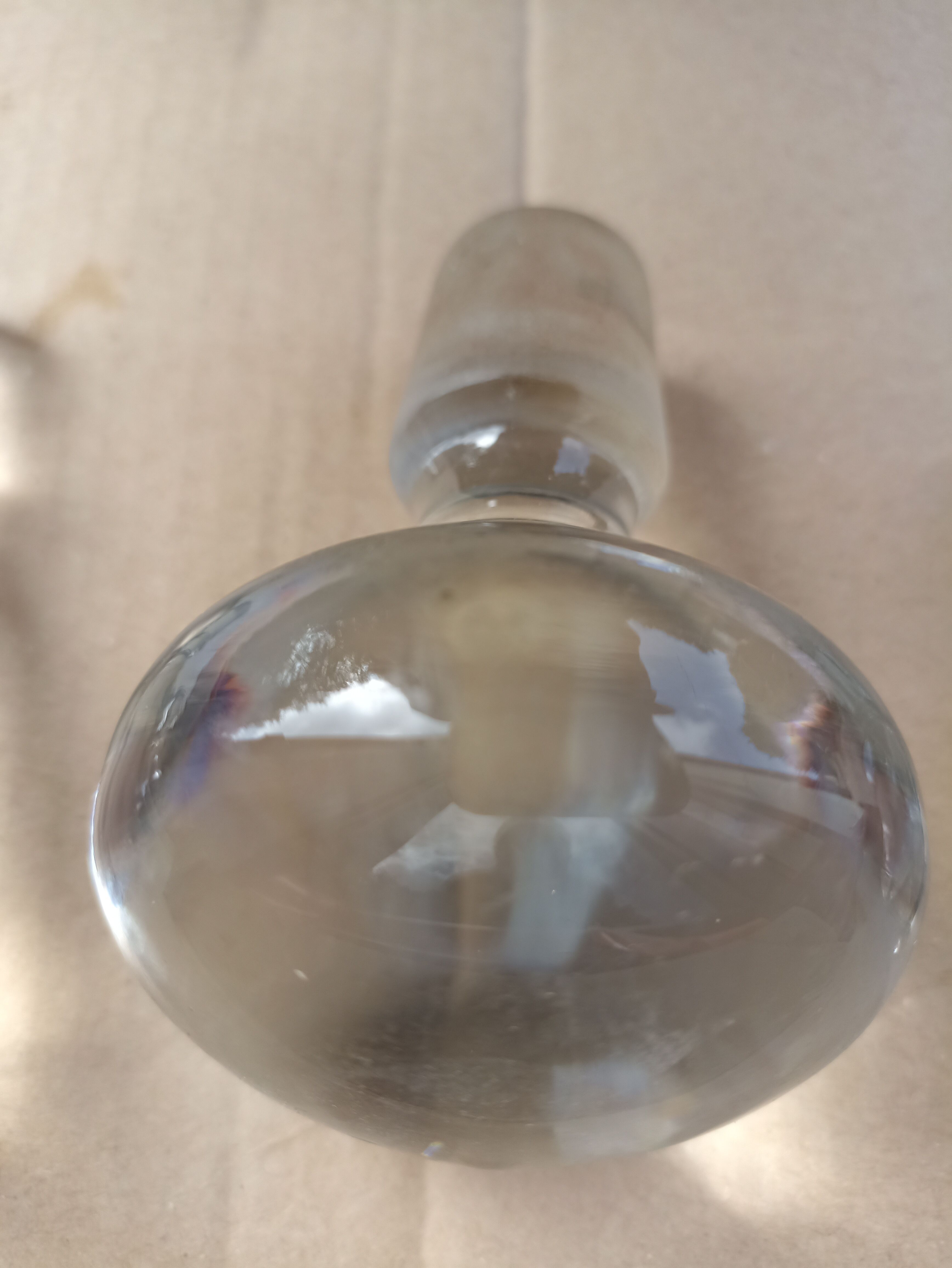 Lot de 6 bouchons de carafe en verre