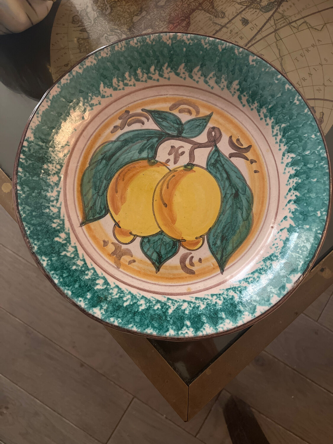Ceramic plate of caltagirone Sicily