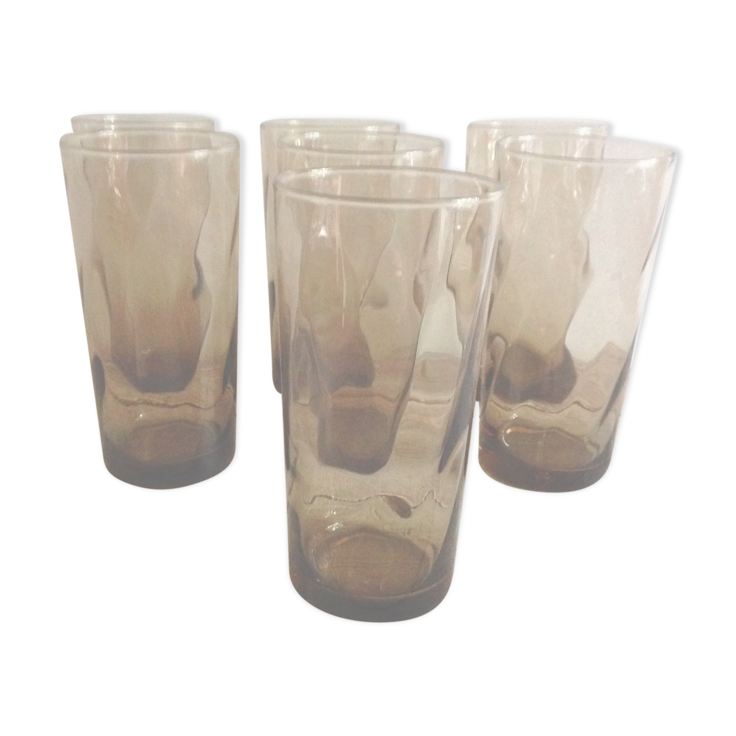 Series of 7 glasses