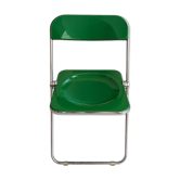 Chaise Plia verte Giancarlo Piretti pour Anonima Castelli, 1960