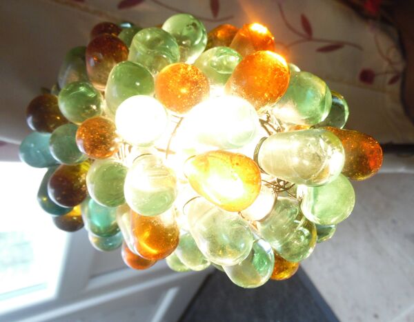lampe  Murano une grappe