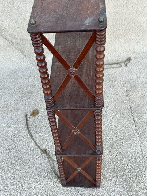 Mahogany knick-knack shelf