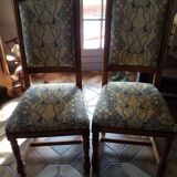 8 upholstered chairs