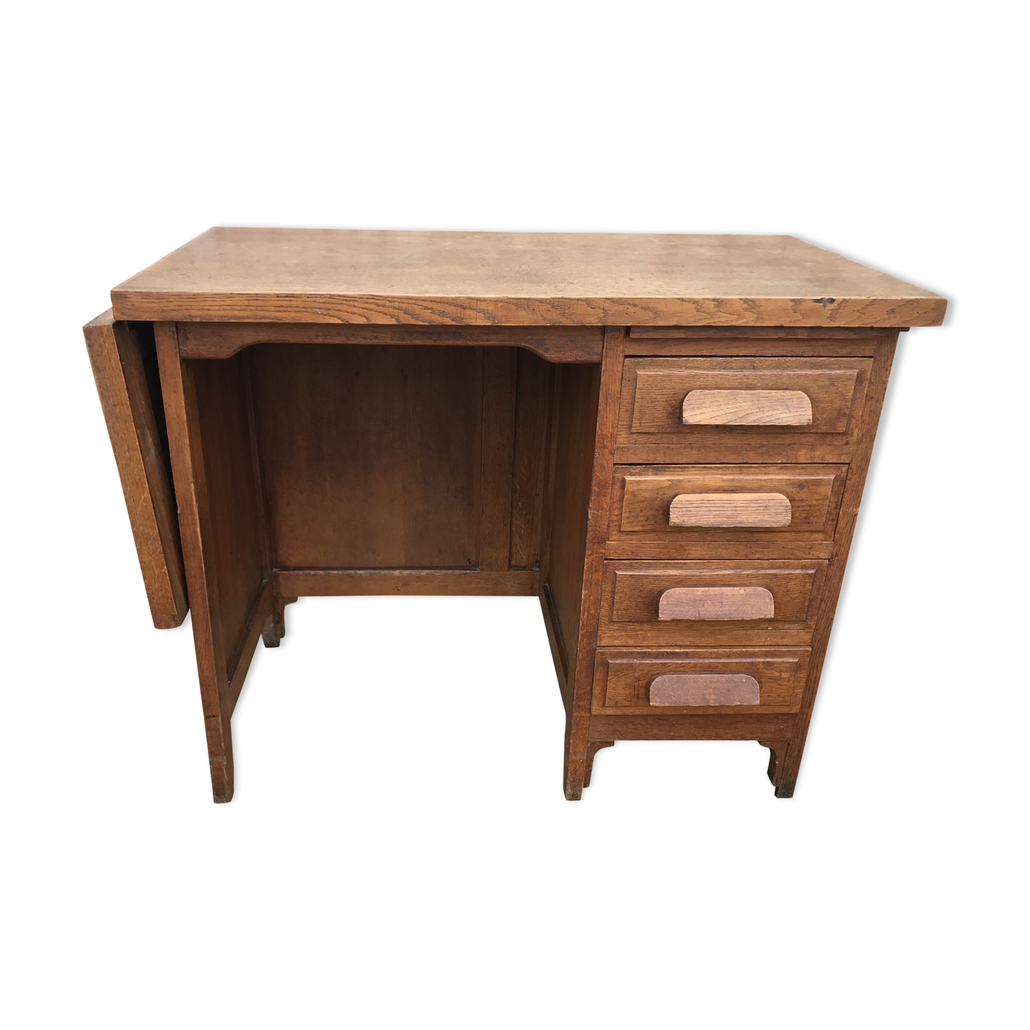 Former administrative oak desk