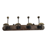 coat rack with 4 hooks