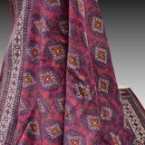 Large Semi Antique Turkmen Rug Bukhara Yomouth 370 × 224 Cm - Handmade