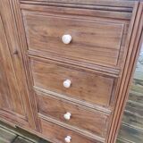 Combined asymmetrical chest of drawers