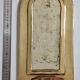 Vintage Moroccan handcrafted brass wall mirror arch shape 19 x 34 cm