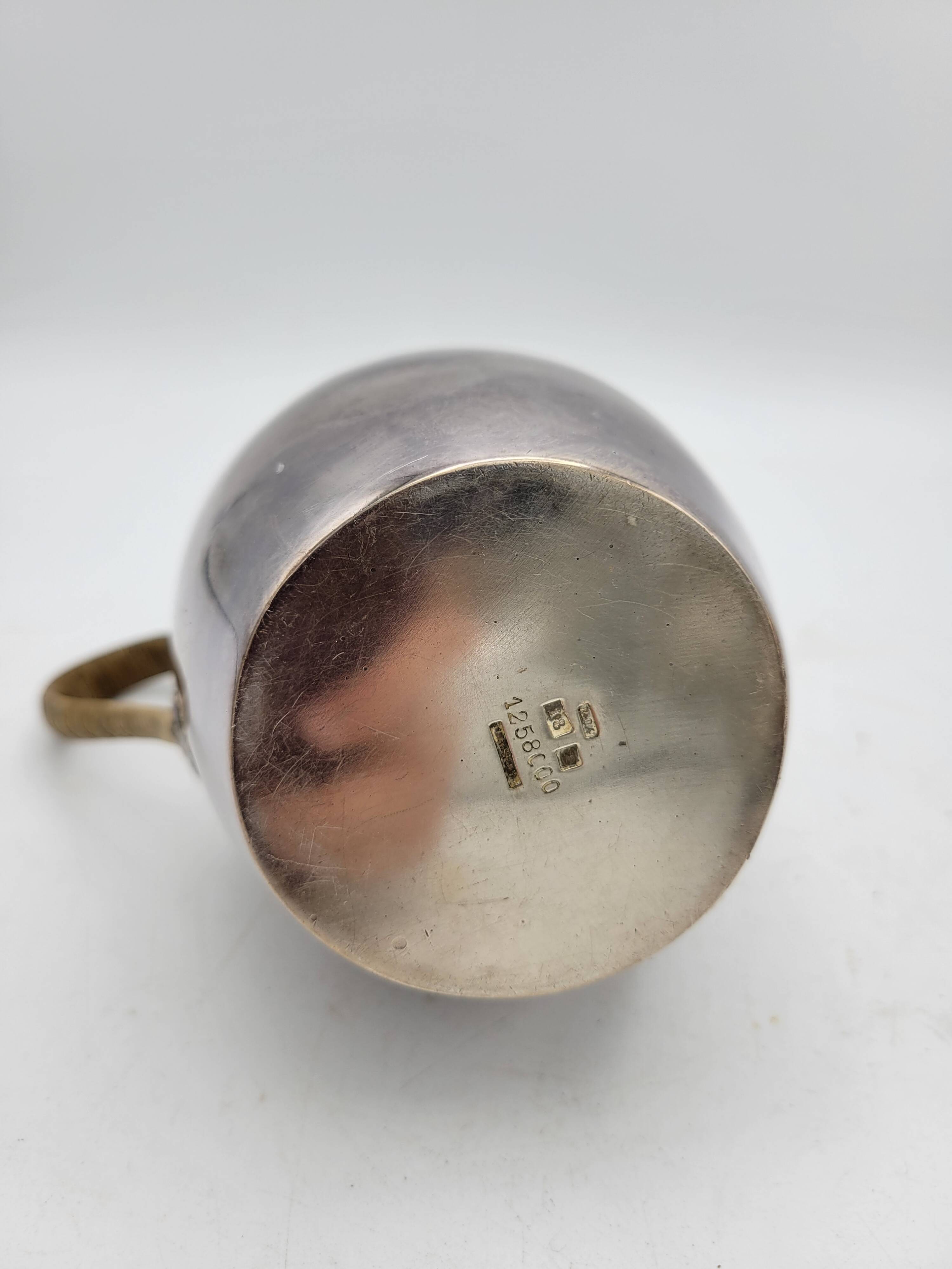 Christofle silver teapot