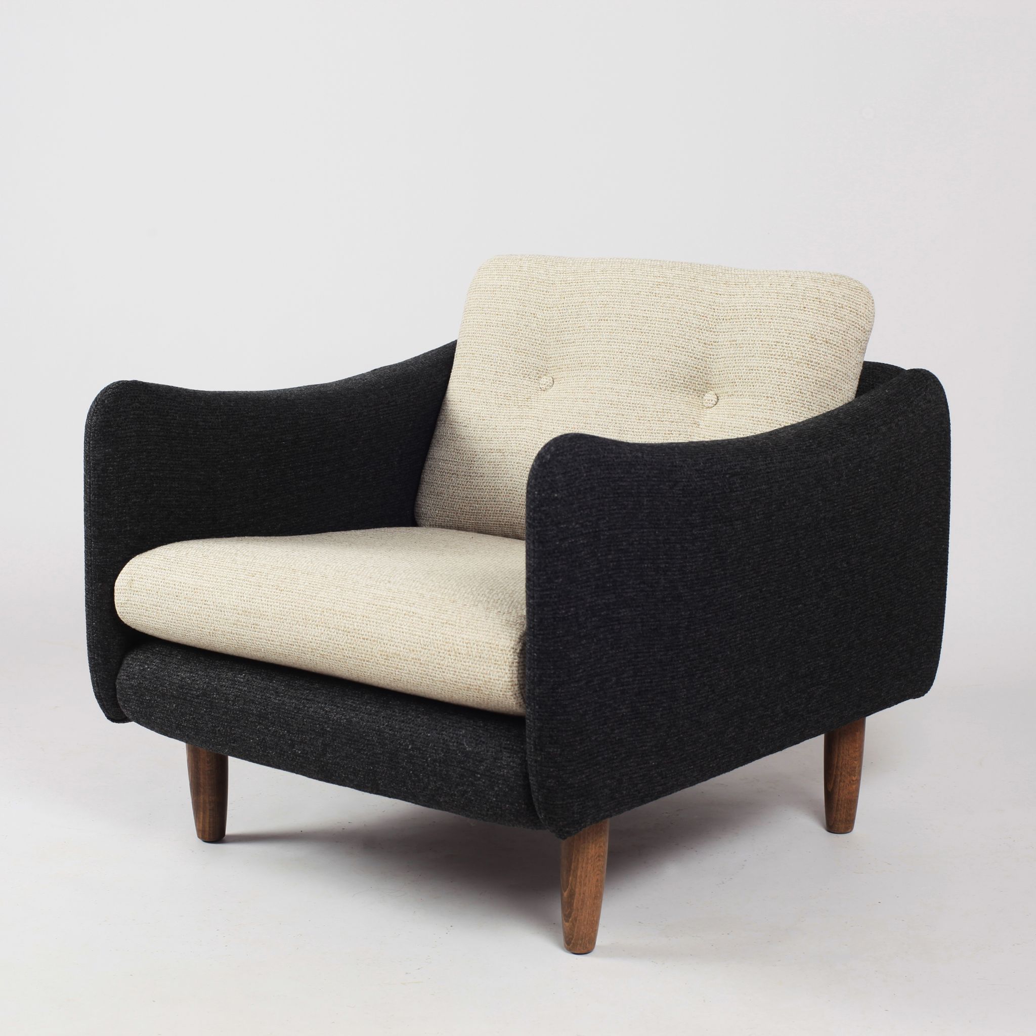 Pair of armchairs Teckel by Michel Mortier for Steiner France 1960