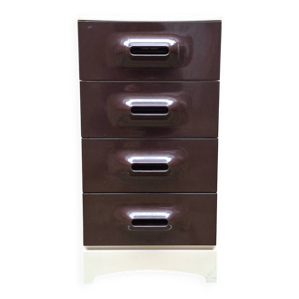 Plastic commode by Marc Held for Prisunic