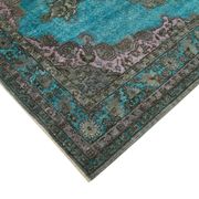 Handmade carved anatolian 1980s 180 cm x 271 cm grey rug