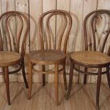 Series 6 bistro chairs model n°18 Thonet style