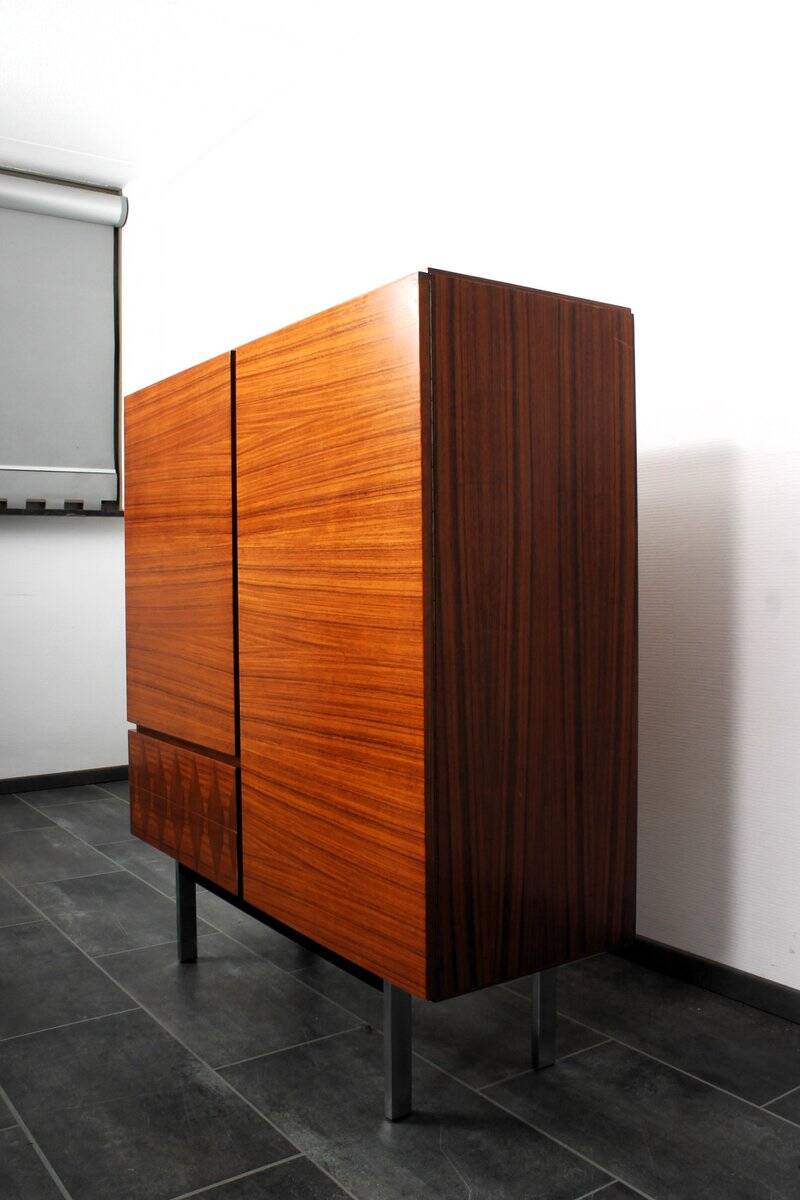 Rosewood highboard by Musterring International, 1960s