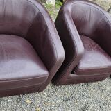 Duvivier toad armchairs