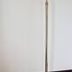 Art Deco Bauhaus floor lamp from the 1930s – nickel-plated brass, adjustabl