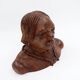 Buste africain de Joseph Bansimba sculpté en wengé - XXe siècle