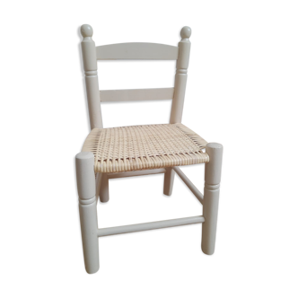 Children's chair restyled cannage