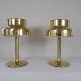 Pair of "Bumling" table lamps mid-century modern Ateljé Lyktan, 1960s