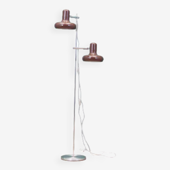 Lampadaire, design danois, années 60, fabriqué au Danemark
