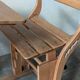 Bureau d'écolier en bois
