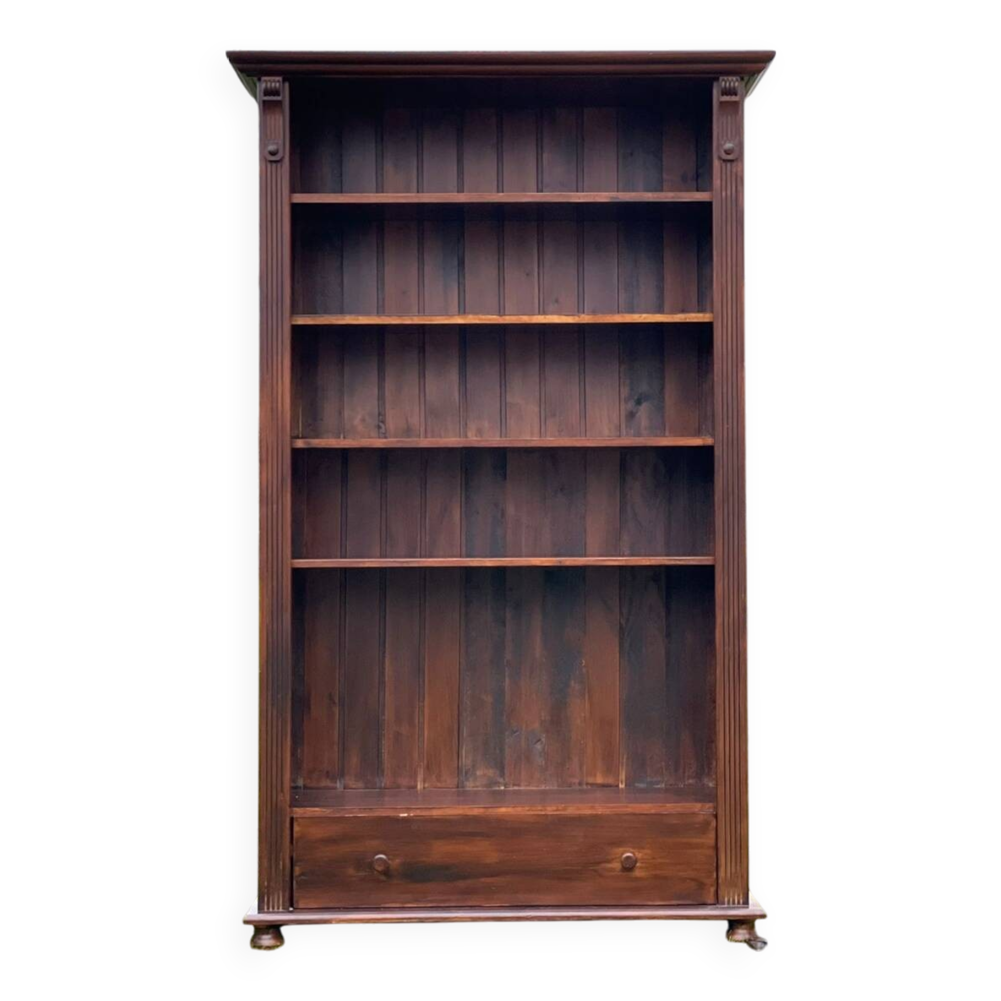 Wooden bookcase