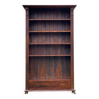 Wooden bookcase