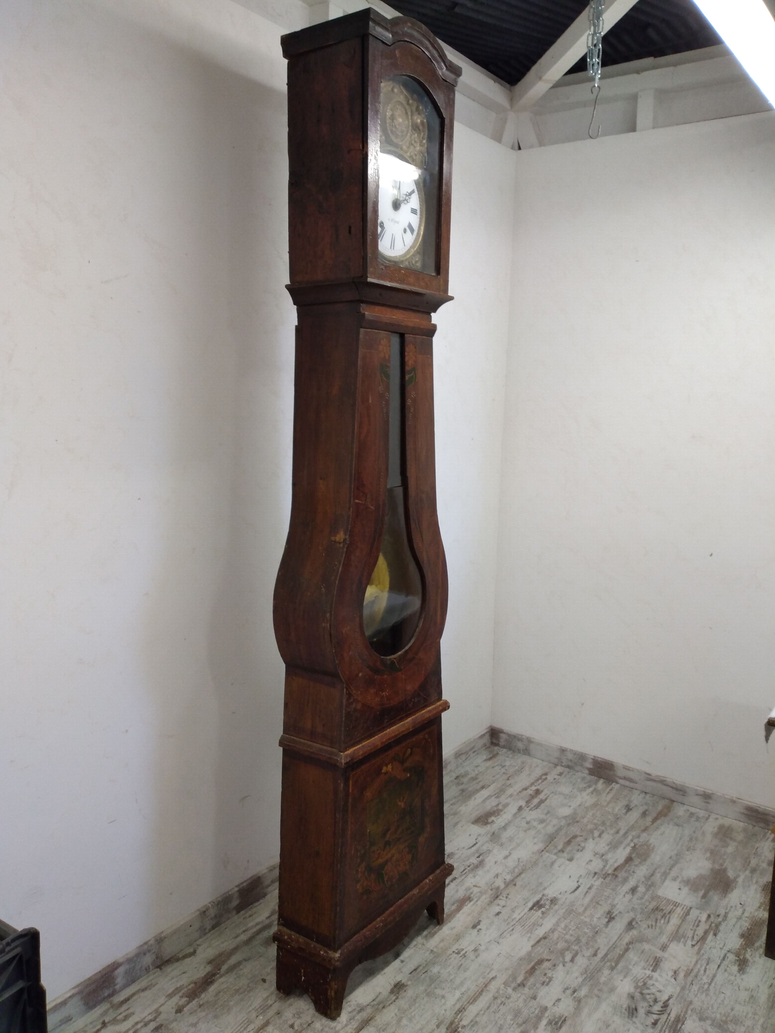 Ancient Comtoise clock