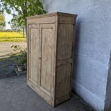 Natural wood cabinet