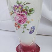 Pair of antique Onnaing slipware vases